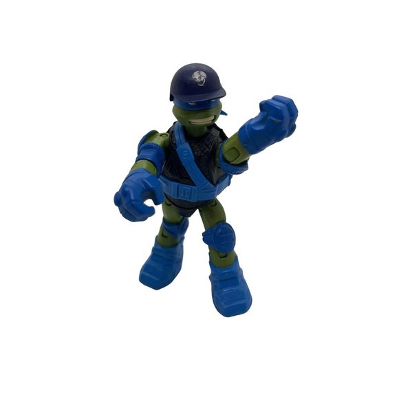 Set of 4 TMNT Action Figures Teenage Mutant Ninja Turtle by Viacom 5" - Picture 6 of 7